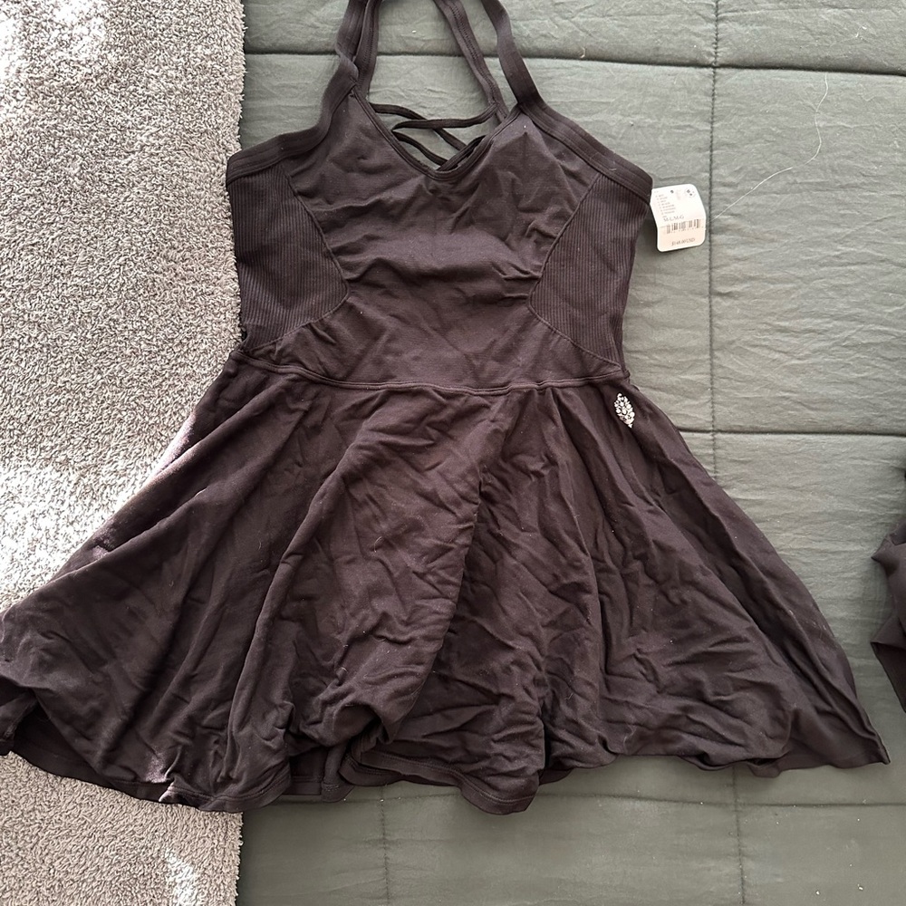 Stylish Black Halter Dress